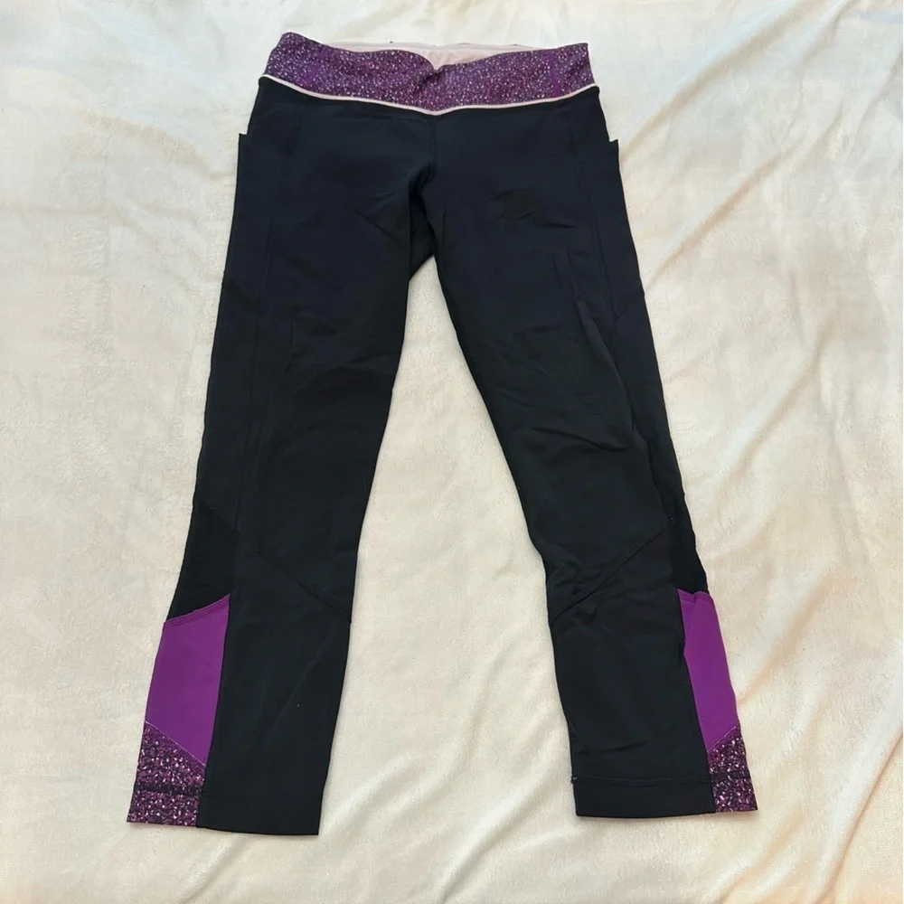 Lululemon Pace Rival Crop Tights Leggings 1482